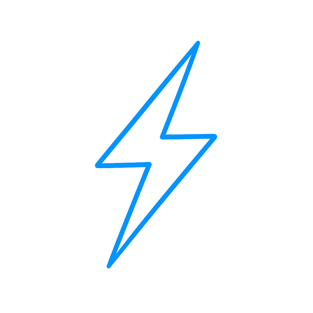 Lightning bolt icon
