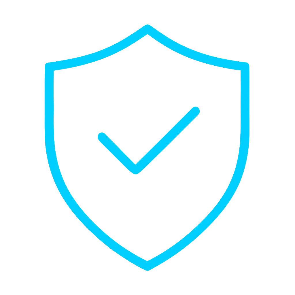 Shield with checkmark icon